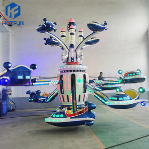 Equipo de Parque de Atracciones de Acero de Diseño Popular para Interiores y Exteriores, Atracción de Aviones Autocontrolados para Niños, Certificado CE, Alta Capacidad - Product Image 6