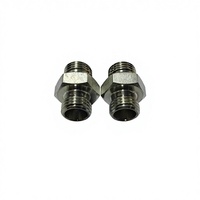 Nouveau raccord hydraulique mâle réglable en acier au carbone forgé haute pression, résistant à la corrosion, avec joint torique