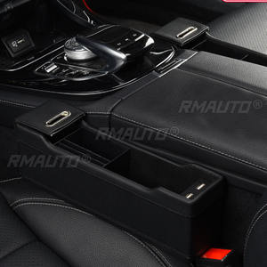 Organizador de Asiento de Coche, Bolsillo de Almacenamiento de Cuero PU con 2 Cargadores USB, Universal para Conductor y Pasajero, 4 Colores - Product Image 6