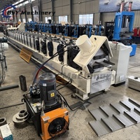 Machine de formage à rouleaux entièrement automatique à grande vitesse pour échafaudages en acier, production en usine de charpentes métalliques sur mesure