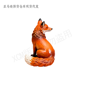 Estatua de Oso con Aspecto de Madera Rústica y <span class=keywords><strong>Pez</strong></span> Plateado, Figura Decorativa Personalizada, Ideal para Decoración de Casas de Campo y Exhibiciones Decorativas - Product Image 4