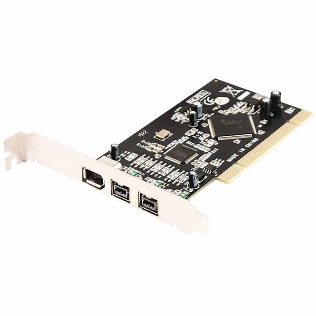 PCI Video Capture Card 2 Ports 1394B+1 Port 1394A Computer 1394 Card PCI Video Compression Card 2B+1A