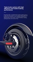 Patinete Eléctrico Plegable para Adultos - Motor sin Escobillas Impermeable, Batería de Litio, Autonomía de 31-60 km, Movilidad Rápida y Segura