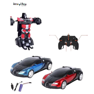 KYK Juguetes <span class=keywords><strong>2023</strong></span> voiture de sport télécommandée, jouet de Transformation électrique RC rotatif à 360 degrés - Product Image 1