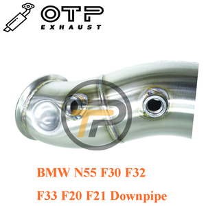 Tuyau d'échappement OTP pour moteur <span class=keywords><strong>BM</strong></span> * 2013 + N55 B30 M135i M235i 335i 435i SS304 en acier inoxydable - Product Image 5