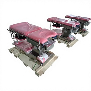 Table d'examen en acier inoxydable <span class=keywords><strong>Herta</strong></span> avec étriers pour procédures obstétricales, table gynécologique électrique multifonctionnelle manuelle - Product Image 6
