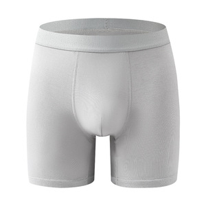 Wholesale Customized Bamboo Fiber <strong>Underwear</strong> <strong>Men's</strong> Sports Casual Breathable Boxers Shorts Boys Comfortable Long Tube Shorts - Product Image 6