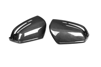 Coque de rétroviseur en fibre de carbone sèche pour Mercedes-Benz Classe G W463 AMG G63 G43 W166 ML GLE GLS GL 2012-2019 – Coque de remplacement