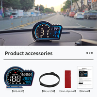 G16 Universal Car GPS Tachometer mit 5-Zoll-Heads-Up-Display mit Takt funktion