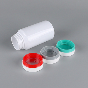 Capsule <b>Container</b> Customized white Bottle Pharmaceutical Packaging 150ml PET Plastic for Health Products with Colorful Screw Cap - Product Image 4