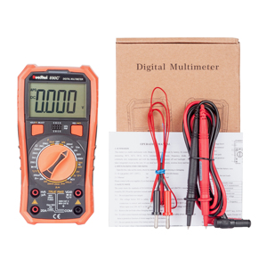 Đồng Hồ Vạn Năng Kỹ Thuật Số 890C + RuoShui 2000 Đếm Đồng Hồ Vạn Năng Kỹ Thuật Số Điện Dung RMS Thật 200UF Transitor Nhiệt Độ Kháng - Product Image 6