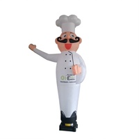 Tube gonflable personnalisé de bienvenue ondulant homme ciel danseur homme Air danseur chef gonflable publicité