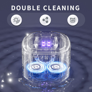 Nettoyeur à ultrasons amélioré 2026 avec technologie de dégazage UV pour prothèses dentaires, appareils orthodontiques et bijoux - Product Image 2
