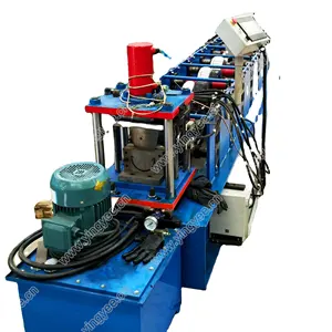 Máquina formadora de rollos de canalón, bobinas galvanizadas/máquina para hacer rollos de acero de color de canalón de lluvia
