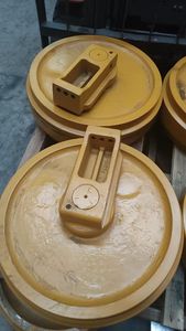 Groothandel voorste loopwiel graafmachine onderwagen onderdelen loopwiel 35Mnb gesmeed graafmachine loopwiel - Product Image 2