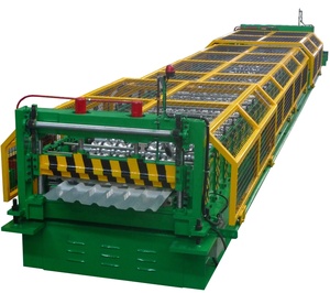 LIMING Máy Móc Vật Liệu Xây Dựng Kim Loại Tr4 Tr5 Tr6 Aluzinc IBR Tấm Lợp Hình Thang Máy Tạo Hình Cuộn Gạch Hạ Môn - Product Image 1