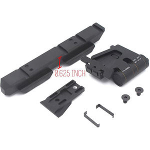 Support de fixation latérale à dégagement rapide avec système de rehausse de 58 pouces, ensemble de fixation latérale 5/<span class=keywords><strong>8</strong></span> pouces pour grossisseur <span class=keywords><strong>3X</strong></span> G33 G43 et viseur holographique point rouge - Product Image 2