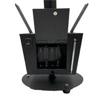 Machine de fontaine de scène pyrotechnique d'intérieur rotative à télécommande Offre Spéciale feux d'artifice tirant une machine pyro froide pour la décoration de mariage