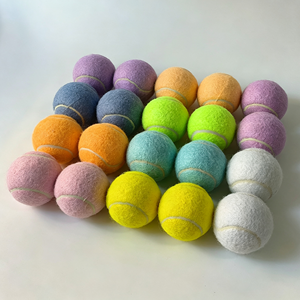 Balles de tennis sans pression, sans joint, longue durée de vie, pour entraînement d'endurance, lot économique en vrac - Product Image 2