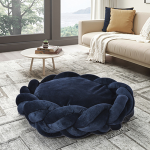 Yeni süper yumuşak büyük kedi yuva köpek yatağı yaratıcı kaymaz çıkarılabilir ve yıkanabilir Handwoven hayvan desen ile insanlar için evcil - Product Image 5