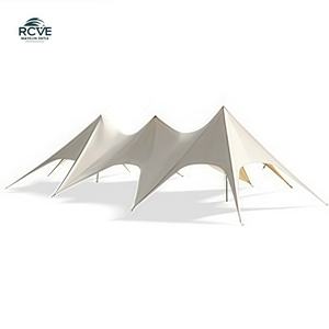 Büyük alan su geçirmez açık taşınabilir ahtapot gölgelik çadır demir direkleri ile Oxford bez eğlence çadırı plaj kamp için - Product Image 1