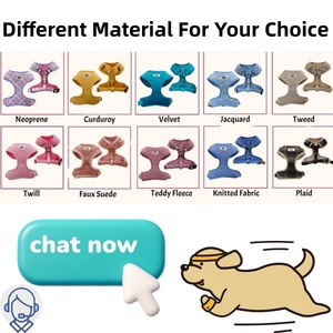 Ensemble de harnais pour chien personnalisé, anti-traction, réglable, de luxe, collier, laisse, sac à déjections, bandana, accessoires pour animaux de compagnie - Product Image 1