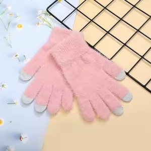 GLK121 Vente en gros Gants en tricot chauds d'hiver pour femmes à la mode - Product Image 6