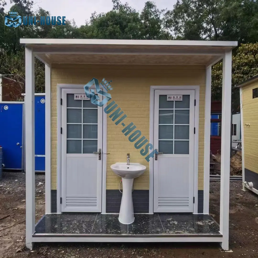 Public luxury sales price China cabin outdoor complete bathroom mobile toilet dubai showers washroom restroom portable toilet