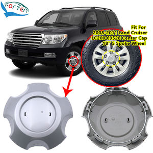 Tapa De Rueda De Coche ABS De 145MM, Tapa Central De <span class=keywords><strong>La</strong></span> Rueda, Tapa De Cubo De Coche, Cubierta De Rueda, Tapas Centrales De Llanta Para Ruedas De 2008-2011 LC200 69528 18" - Product Image 1