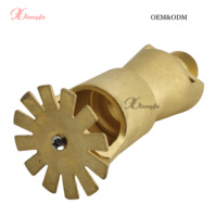 Tête de pulvérisation d'eau flexible en laiton Xiang Fa pour rideau d'eau, DN15 (1/2") filetage BSP/NPT, buse d'isolation durable pour la protection incendie