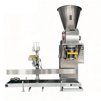 Machine d'emballage semi-automatique à alimentation par bande à poste unique pour graines de melon, grains de blé, maïs, granulés d'engrais