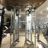 Entrenador de acero multifuncional para pájaros pequeños, equipo de ejercicio físico para brazos, pecho, piernas, espalda, culturismo, práctica de tríceps
