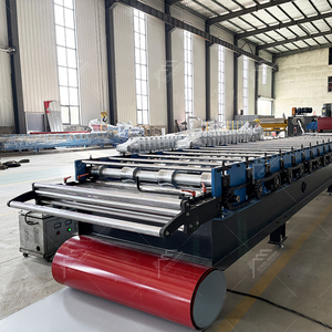 Peru Popular Automatic Aluminum Tr4 IBR Roof Sheet Steel Profile <b>Roll</b> Forming Machine - Product Image 4