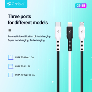 สายชาร์จข้อมูล USB-A Type C รุ่น CB-35 สำหรับโรงงานขายส่ง คุณภาพสูง ราคาคุ้มค่า ชาร์จเร็ว - Product Image 6
