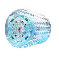 Offre Spéciale 2.5*2.2*1.7m gonflable Marche de L'eau Boule de Course Bulle Zorb Roller Ball Pour enfants Adultes Sports Nautiques Pour 1.6-2.2m