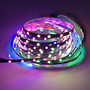 Jiuan sp620e USB BT âm nhạc RGB App 600-Pixel mini điều khiển <span class=keywords><strong>IR</strong></span> 21-<span class=keywords><strong>Key</strong></span> từ xa địa chỉ LED Pixel dải đèn DC5V 20m phạm vi - Product Image 2