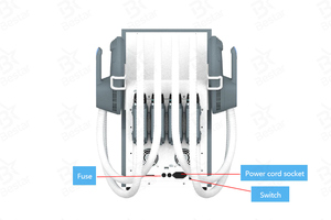 Máquina de Modelado Corporal EMS de ABS y Plástico, Directo de Fábrica, Quemador de Grasa No Quirúrgico de 2800W, de Escritorio, para Uso Comercial y Doméstico - Product Image 3