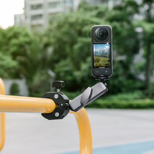 Adaptateur de montage pour vélo et moto en alliage d'aluminium de luxe HONGDAK pour <span class=keywords><strong>GoPro</strong></span> Insta 360 DJI Action Camera Holder Mount - Product Image 6