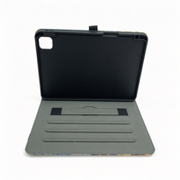 Étui pour tablette en cuir PU personnalisé pour iPad Air 3 10,5/12,9 pouces 2017/2019, housse folio rotative à 360 degrés avec support pour stylet