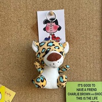 Peluches d'ours en peluche super douces avec rembourrage en coton PP, petite taille, pour cadeaux de fête en classe et porte-clés anti-stress