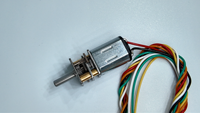 Moteur à engrenages micro brossé N20 12 mm à faible régime, super silencieux, 5V 6V 12V 24V, mini moteur CC pour véhicule jouet électrique