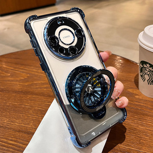 Per <span class=keywords><strong>Huawei</strong></span> Pura70PRO custodia del telefono <span class=keywords><strong>trasparente</strong></span> per Anti-goccia giroscopio placcato magnetico supporto duro PC <span class=keywords><strong>Cover</strong></span> per Mate60 - Product Image 3