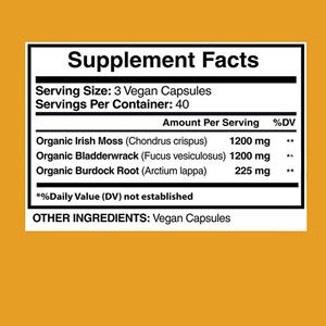 Oem/odm ยาเสริมภูมิคุ้มกันสำหรับต่อมไทรอยด์อาหารเสริมสมุนไพรยาหยอดรากหญ้าเจ้าชู้ไอริช - Product Image 4