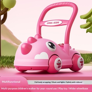 Nuevo Andador Multifuncional de Plástico Ligero con Diseño de Dinosaurio para Bebés de 1 a 3 Años, Juguete para Interiores - Product Image 2