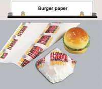 Boîte à hamburger jetable de qualité alimentaire, en carton ondulé personnalisé, en carton blanc, en papier kraft, boîte à poulet frit