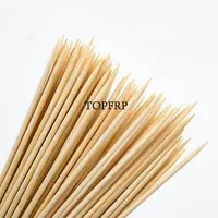 Personalizado de bambú de barbacoa de malvavisco tostado palos