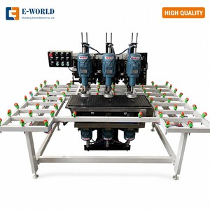 Máquina perforadora de vidrio automática de tres cabezales, alta estabilidad, bajo nivel de ruido, fácil mantenimiento. - Product Image 5