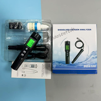Pengukur oksigen terlarut portabel, untuk akuakultur Kit uji oksigen terlarut optik Do Meter dengan ATC DO9100