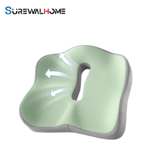 <span class=keywords><strong>Coussin</strong></span> <span class=keywords><strong>de</strong></span> siège en mousse à mémoire <span class=keywords><strong>de</strong></span> forme SUREWALHOME pour soulager les douleurs dorsales, la sciatique, les douleurs du coccyx, l'arthrose du coccyx, la prostatite - Product Image 1