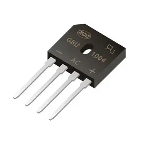 Shenzhen QIhuawei elektronische GBU1008 GBU1007 GBU1006 GBU1005 GBU1004 10A 400V GBU Gleich richter brücken diode